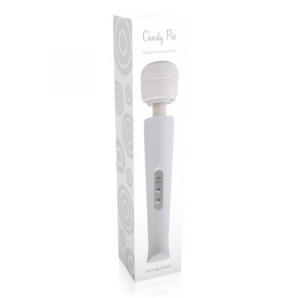 Massaggiatore candy pie wand bianco