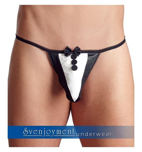 Tanga fantasia cameriere Unica