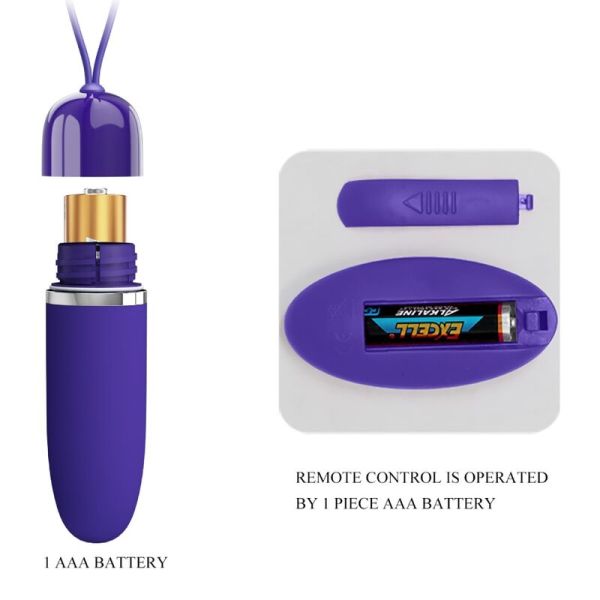 Mini bullet vibrante Darlene Youth Violetto
