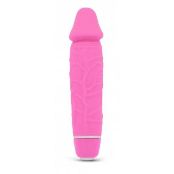 Vibratore fucsia Silicone Classic 15 cm