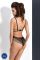 Montana elegante body con ricami vellutati