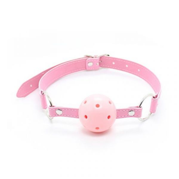 Breathable Morso a sfera per bocca (Rosa)