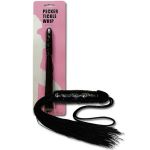 PICCOLA FRUSTA NERA CON MANICO A FORMA DI PENE