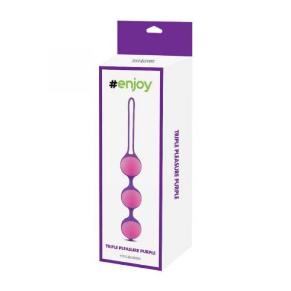 Palline Triple pleasure purple