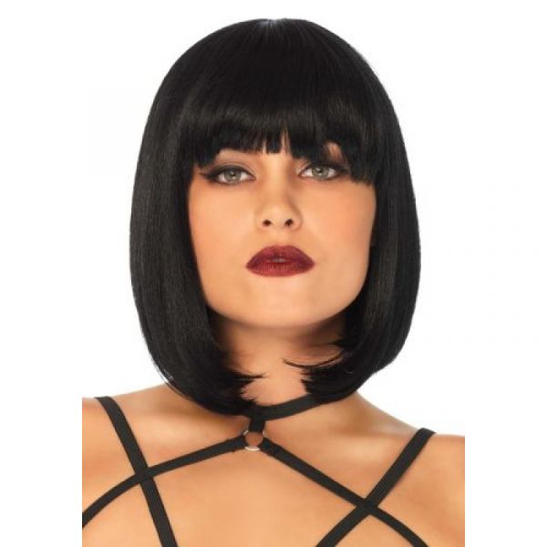 Parrucca Sexy Nera natural bob