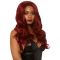 Parrucca sexy rossa Wavy Wig
