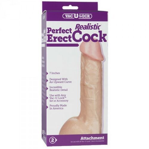 Fallo strapon vac-u-lock da 17 cm realistic perfect erect