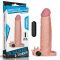 Guaina di estensione del pene con vibrazione + 2" (50 mm)