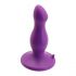 Plug anale in silicone con robusta ventosa