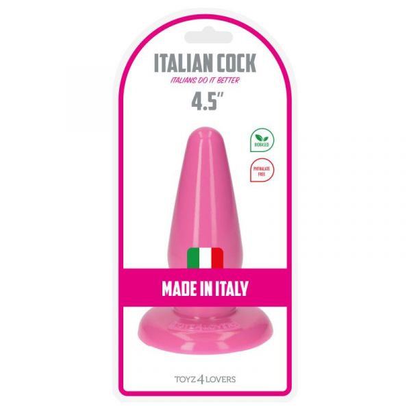 Made in Italy - Plug anale con ventosa