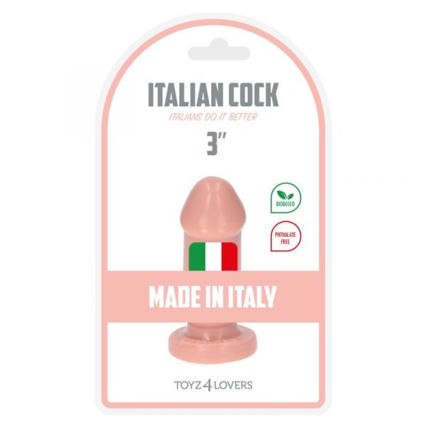 Made in Italy - Piccolo plug dildo da 8 cm