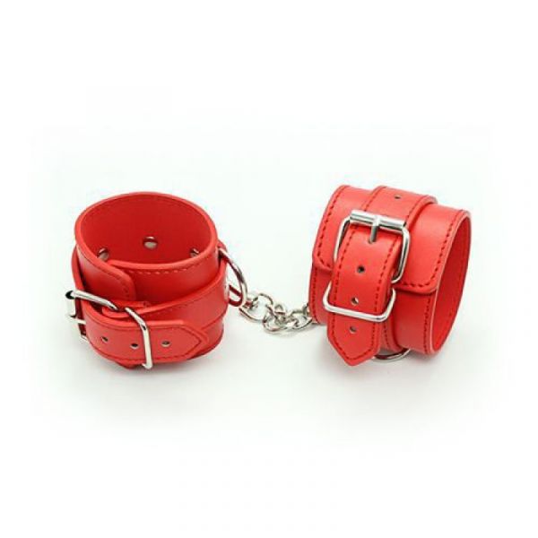 Polsiere Cuffs Belt rosso
