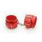 Polsiere Cuffs Belt rosso
