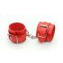 Polsiere Cuffs Belt rosso