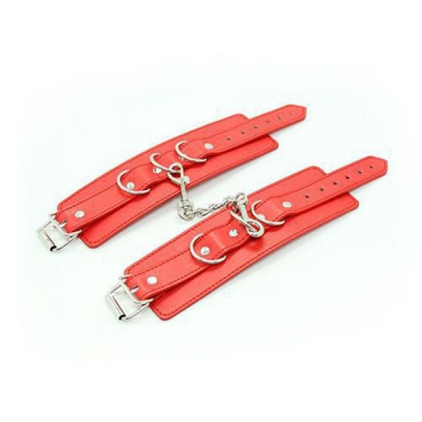 Polsiere Cuffs Belt rosso