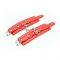 Polsiere Cuffs Belt rosso