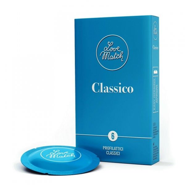 Profilattici love match classico 6 pezzi
