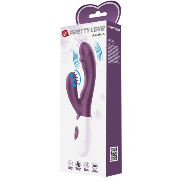 Butterfly kiss vibratore rabbit e stimolatore punto g
