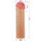 Guaina per pene +2.5 cm