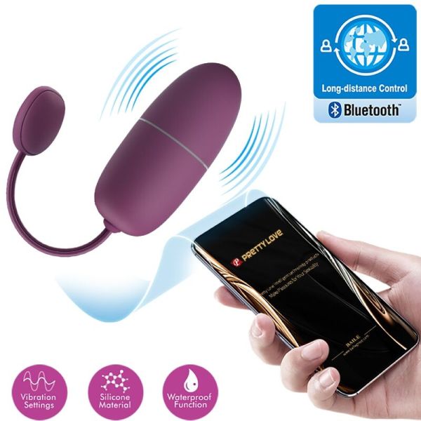 Uovo vibrante controllato con APP