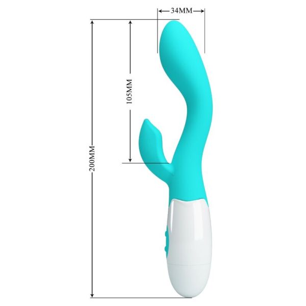 Brighty Vibratore g-spot verde acqua