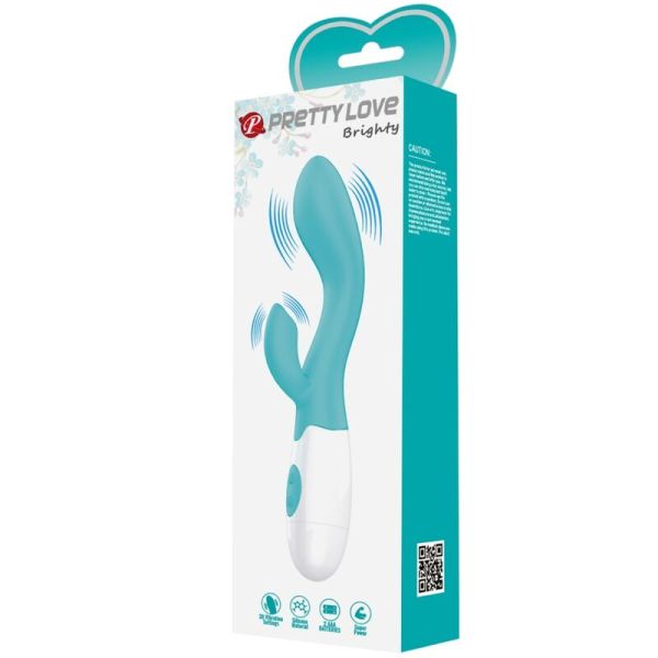 Brighty Vibratore g-spot verde acqua