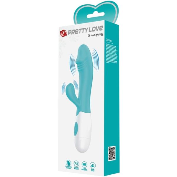 Snappy Vibratore rabbit con stimolazione del punto G
