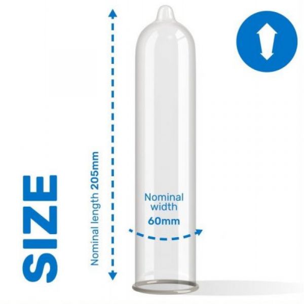 Profilattici king size XL 144 pz
