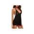 Queen babydoll e perizoma nero