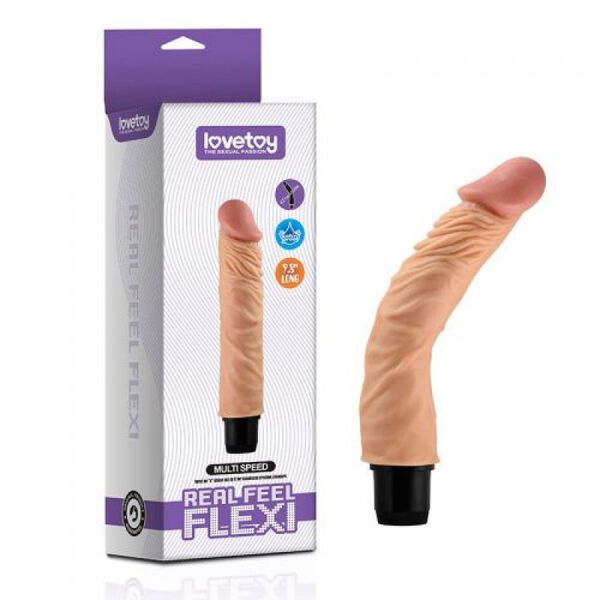 Real Feel Flexi Vibratore vaginale da 23 cm
