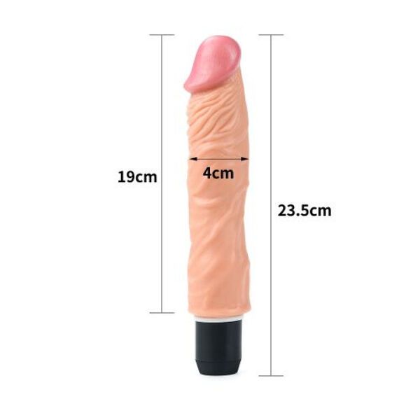 Real Feel Flexi Vibratore vaginale da 23 cm