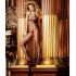 CATSUIT SEXY NERA\ROSSA APERTA AL CAVALLO