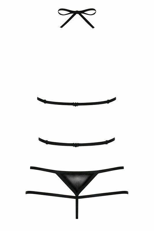 Scandalia body con anelli di metallo