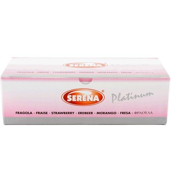 PROFILATTICI AROMATIZZATI SERENA PLATINUM 144 PEZZI FRAGOLA