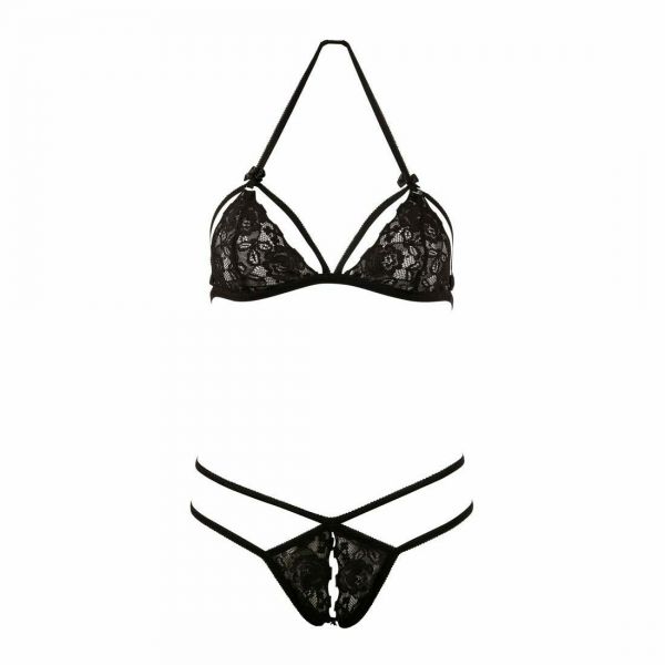 COMPLETO INTIMO REGGISENO E STRING