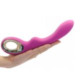 Vibratore design rosa in silicone