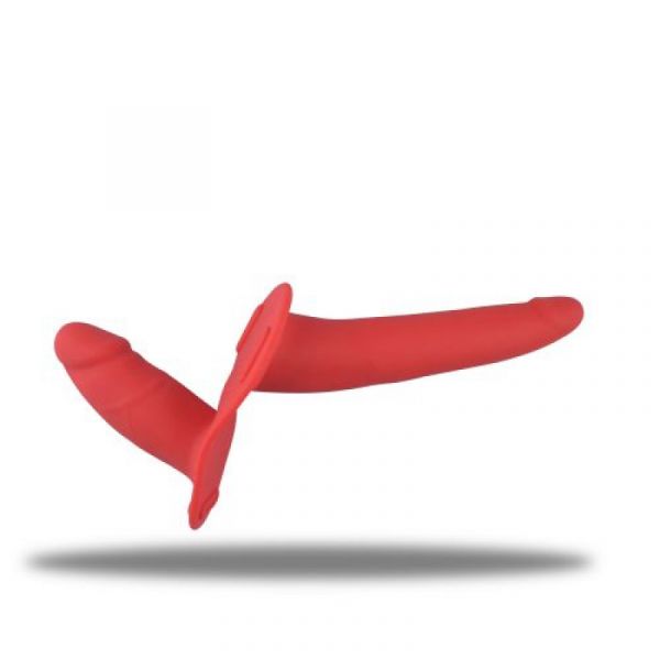 Fallo doppio strap-on con cintura