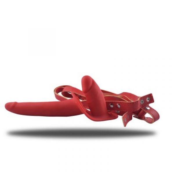 Fallo doppio strap-on con cintura