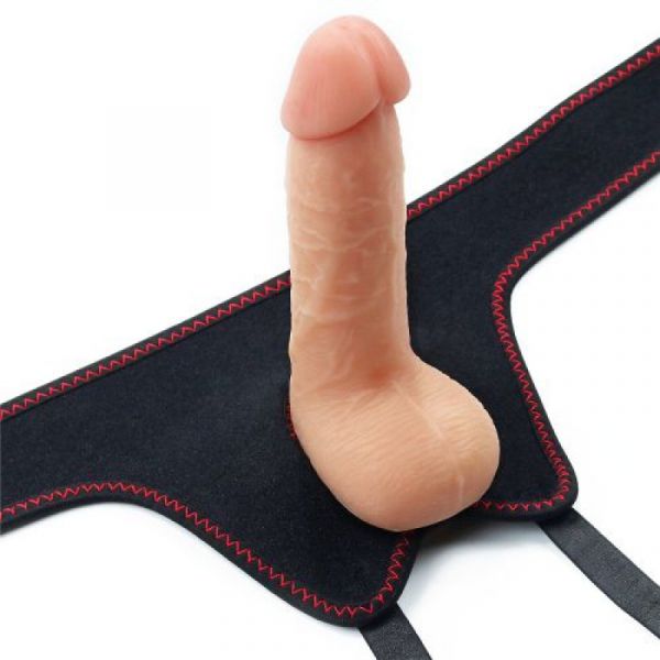 Dildo strapon femminile con imbracatura regolabile