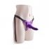 Strapon per donna con fallo realistico viola