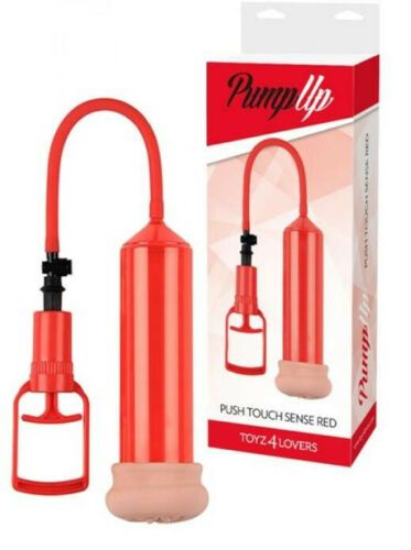 Sviluppatore a pompa pump up push touch sense rosso