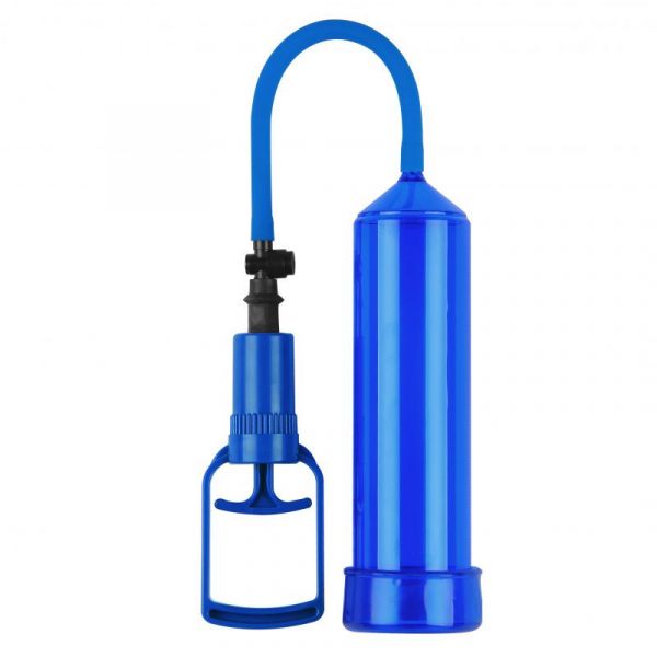 Sviluppatore a pompa pump up push touch blu
