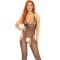TUTA SEXY APERTA SUSPENDER NERA