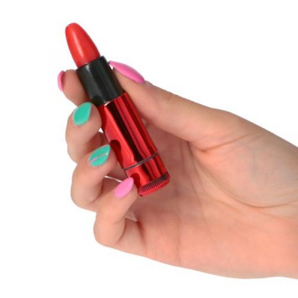 Vibratore a rossetto lipstick vibe rosso