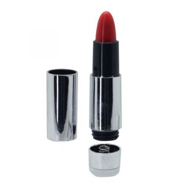 Vibratore a rossetto lipstick vibe silver
