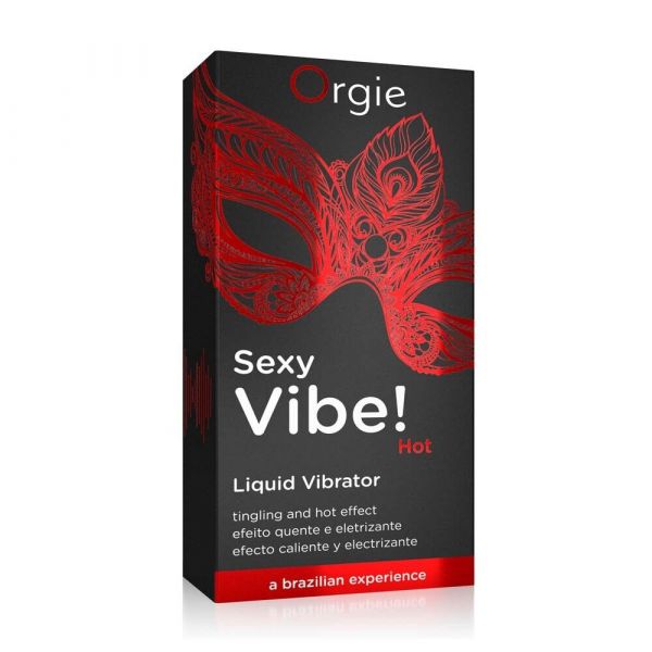 Sexy vibe! Caldo vibrante liquido effetto riscaldante 15 ml