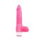 Vibratore rosa con testicoli Luv Pleaser