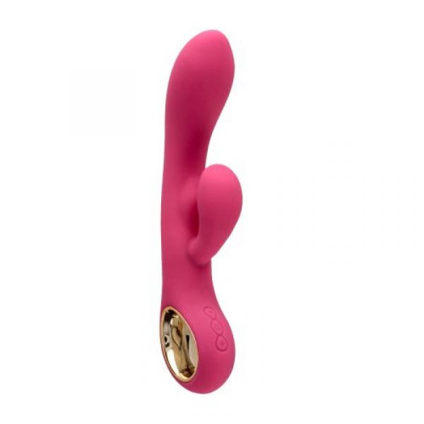Vibratore rabbit a doppia estremità