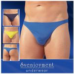 SET SEXY PERIZOMA DA UOMO DI COTONE IN 3 COLORI ASSORTITI