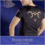MAGLIA DA UOMO CON TRIBALI RITAGLI L